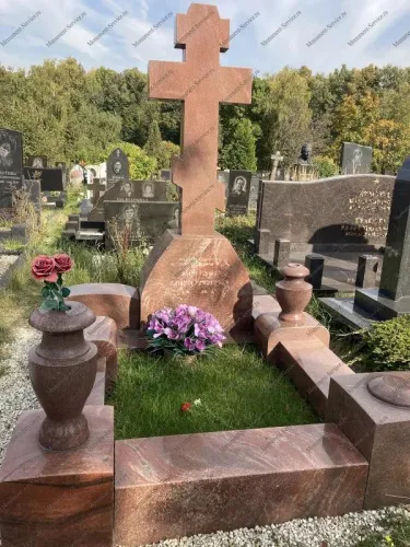 Благоустройство могилы МО