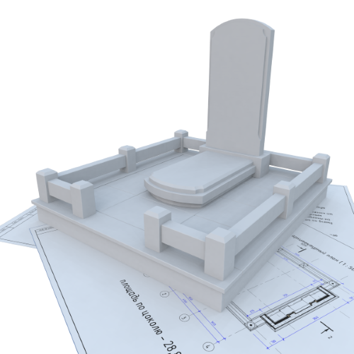 Памятник в 3D Памятник в 3D